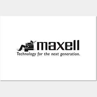 Maxell Logo Posters and Art